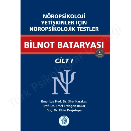Nöropsikoloji Yetişkinler İçin Test Cilt1 Ve Cilt2